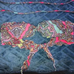 Victoria Secret Paisley Bikini Top